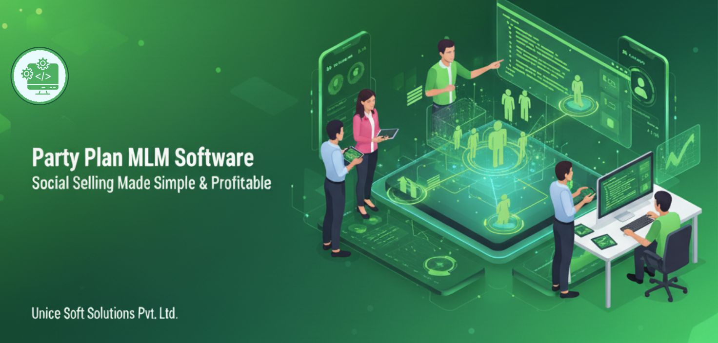 Party Plan MLM Software Banner